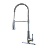 Pfister - Zuri 1-Handle Pull-Down Kitchen Faucet in Polished Chrome - Polished Chrome