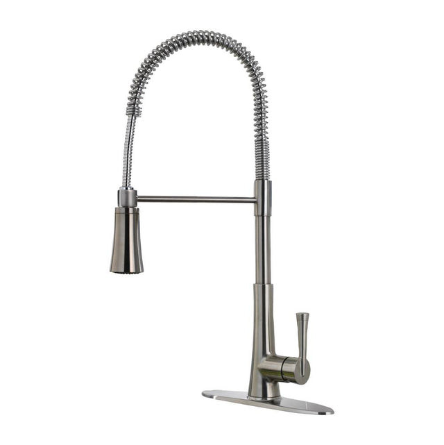 Pfister - Zuri 1-Handle Pull-Down Kitchen Faucet in Stainless Steel - Polished Chrome