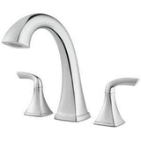 Pfister - Bronson 2-Handle Complete Roman Tub Trim in Polished Chrome - Polished Chrome