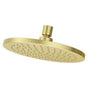 Pfister - Modern Round 8 in. Raincan Showerhead in Brushed Gold - Brushed Gold