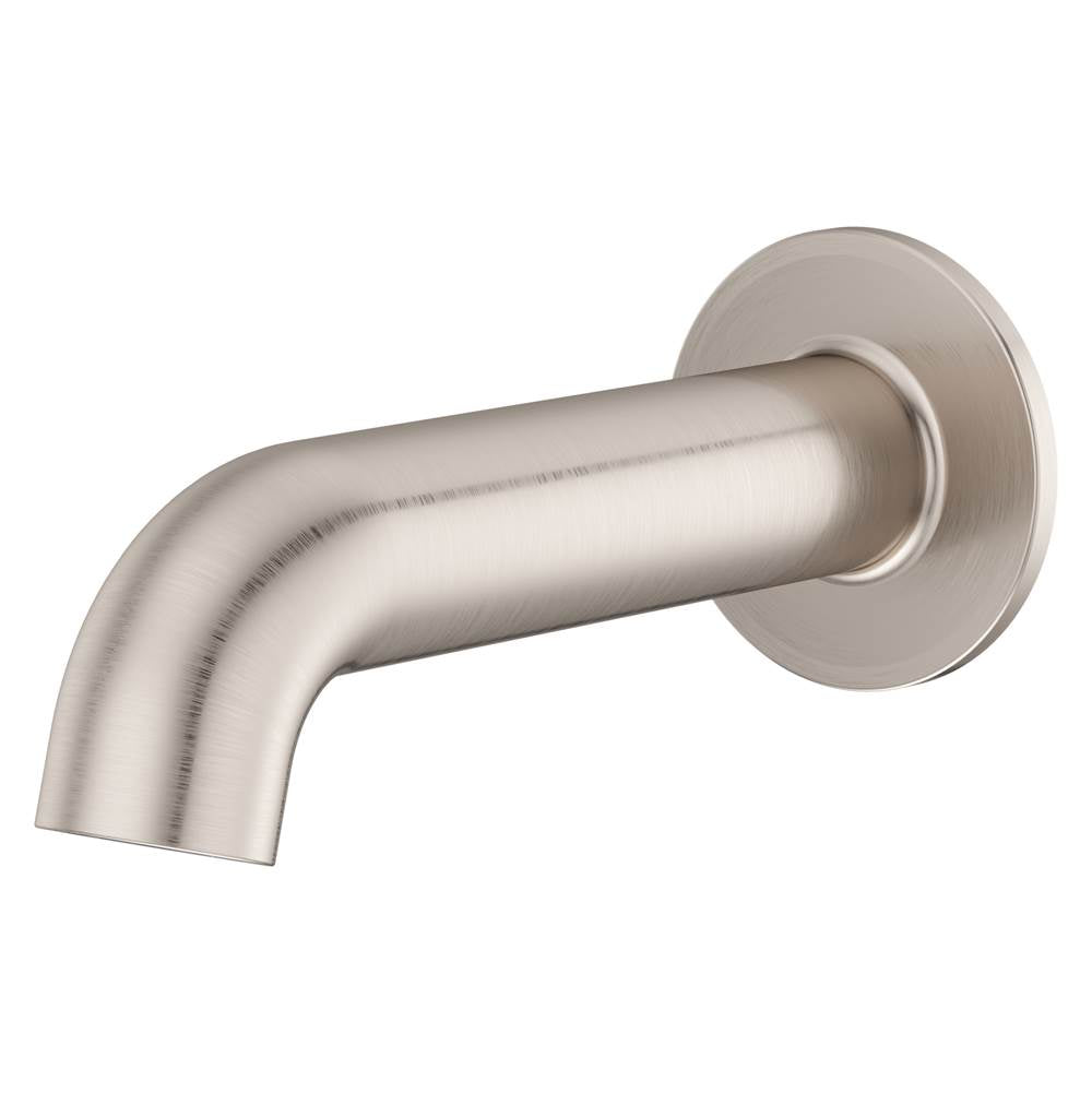 Pfister - Rounded Non-Diverting Tub Spout in PVD Brushed Nickel - Brushed Nickel