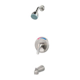 Pfister - Pfirst Series 1-Handle Tub & Shower Trim in Brushed Nickel - Brushed Nickel