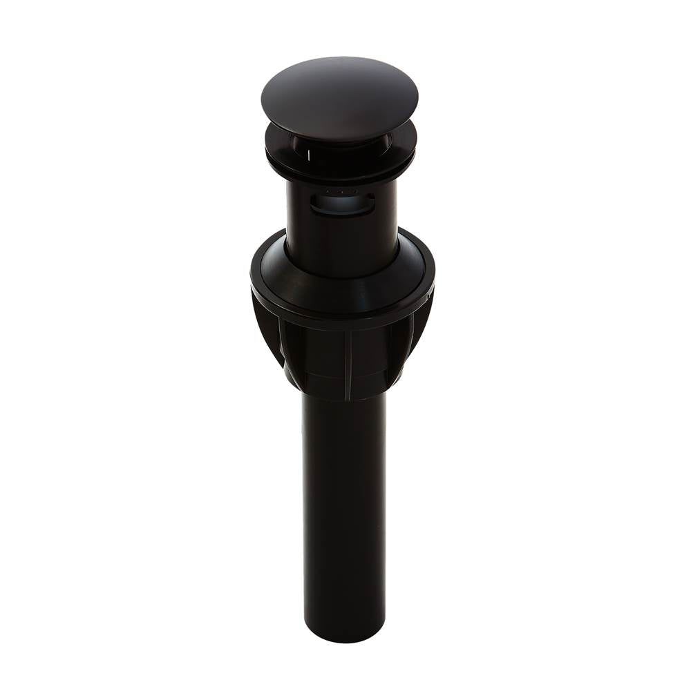 Pfister - Push & Seal Drain Assembly - No Logo in Matte Black - Matte Black