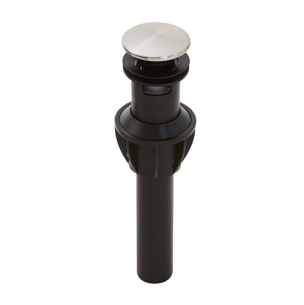 Pfister - Push & Seal Drain Assembly - No Logo in Brushed Nickel - Brushed Nickel