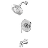 Pfister - Saxton 1-Handle Tub/Shower Trim in Polished Chrome - Polished Chrome