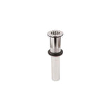 Pfister - Grid Strainer No Overflow in Polished Nickel - Polished Nickel