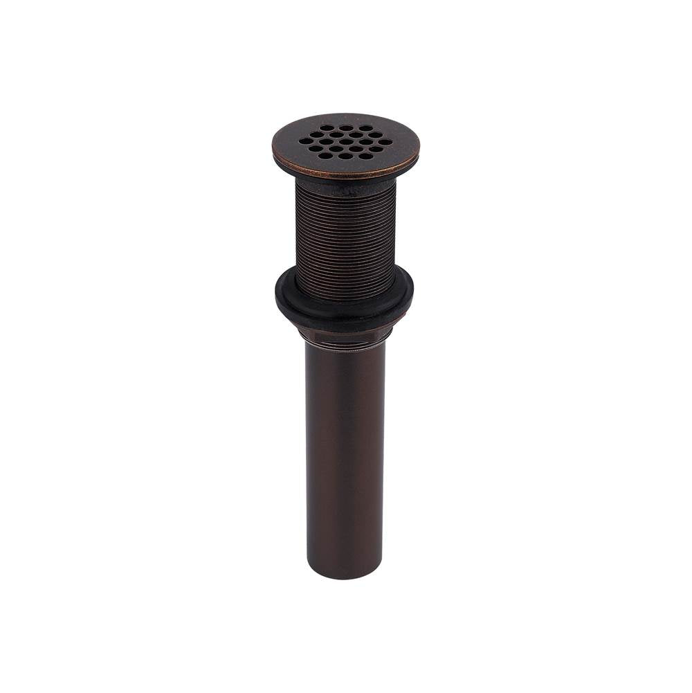 Pfister - Grid Strainer No Overflow in Rustic Bronze - Rustic Bronze