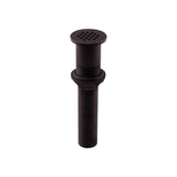 Pfister - Grid Strainer No Overflow in Tuscan Bronze - Tuscan Bronze
