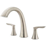 Pfister - Weller 2-Handle Roman Tub Trim in Brushed Nickel - Brushed Nickel
