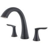Pfister - Weller 2-Handle Roman Tub Trim in Tuscan Bronze - Tuscan Bronze
