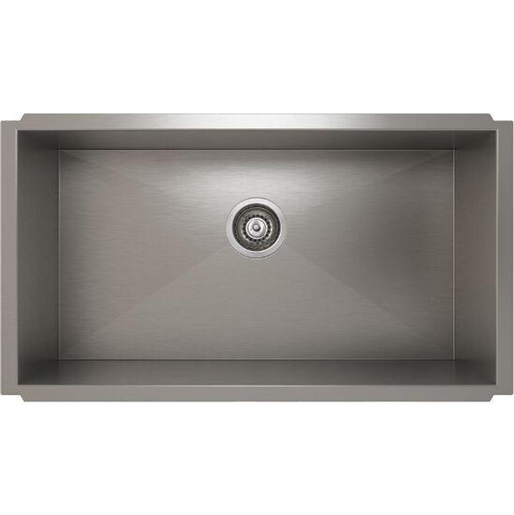 Prochef by Julien - ProInox H0 sink undermount, single 30X16X10