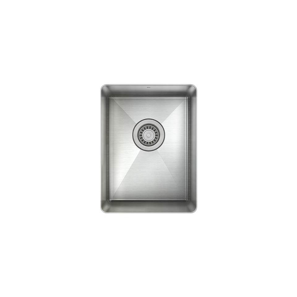 Prochef by Julien - ProInox IH75 prep/bar sink undermount, single 12X16X8