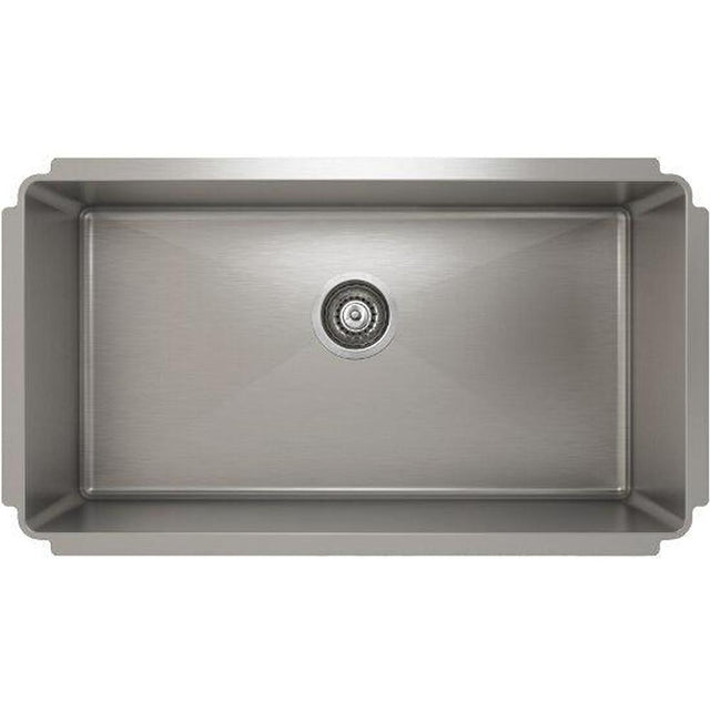 Prochef by Julien - ProInox H75 sink undermount, single 30X16X10