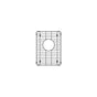 Prochef by Julien - Grid for PROINOX H60 and H0 sink, for bowl 12X16, PVD BLACK