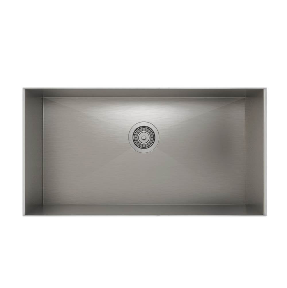 Prochef by Julien - ProInox H0 sink undermount, single 27X16X10