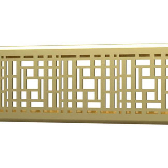 Quick Drain - Drain Cover Deco 40In Brushed Gold