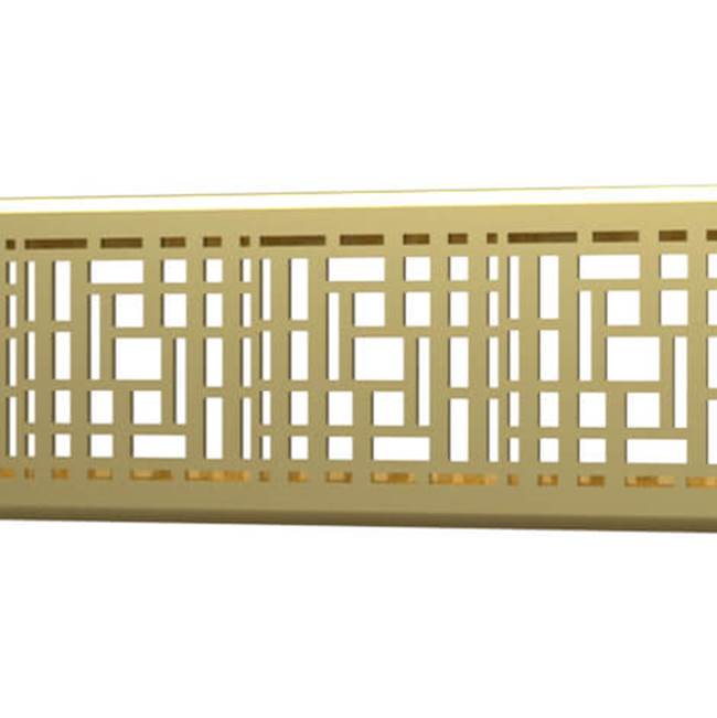 Quick Drain - Drain Cover Deco 56In Brushed Gold