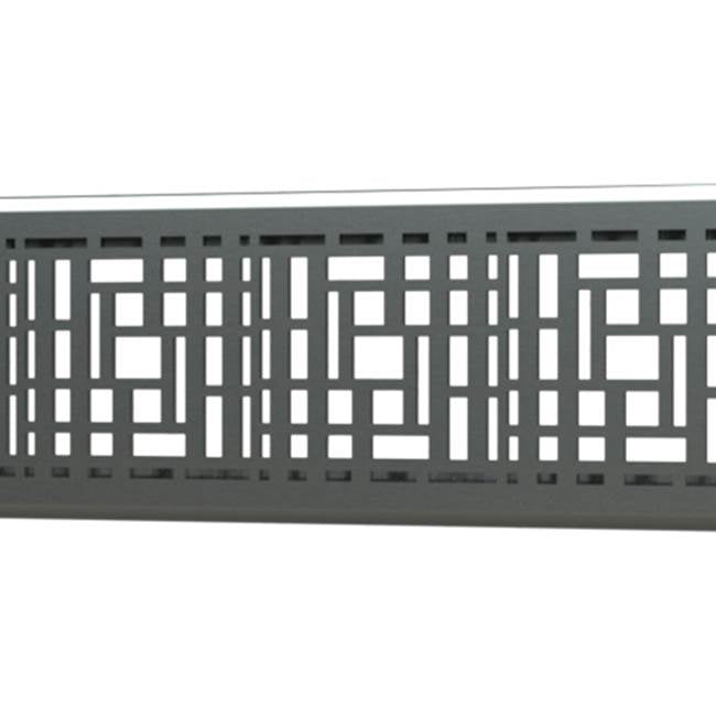 Quick Drain - Drain Cover Deco 18In Brushed Ss