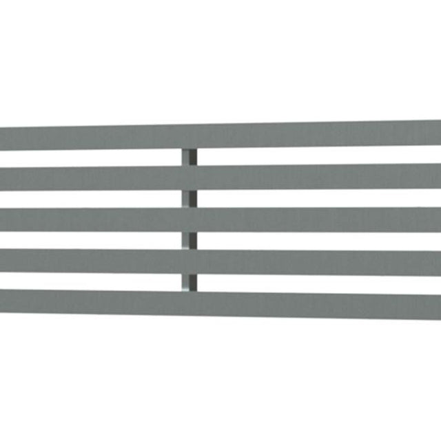 Quick Drain - Drain Cover  Lines 32In Long - Brushed Stainless Steel