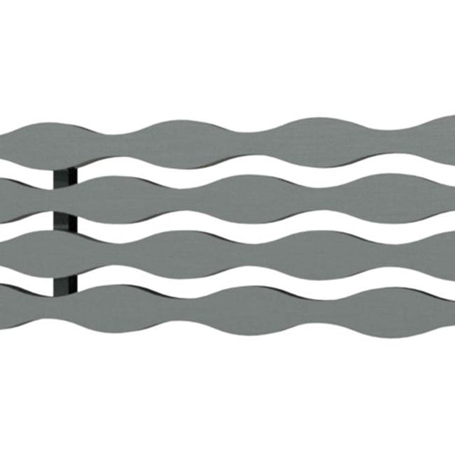 Quick Drain - Drain Cover  Stream 56In Long - Brushed Stainless Steel