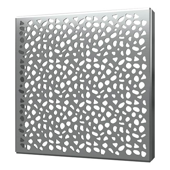 Quick Drain - Square Drain Cover 5In Stones