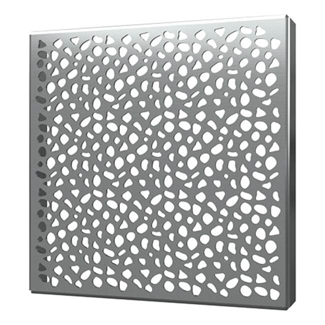 Quick Drain - Square Drain Cover 5In Stones