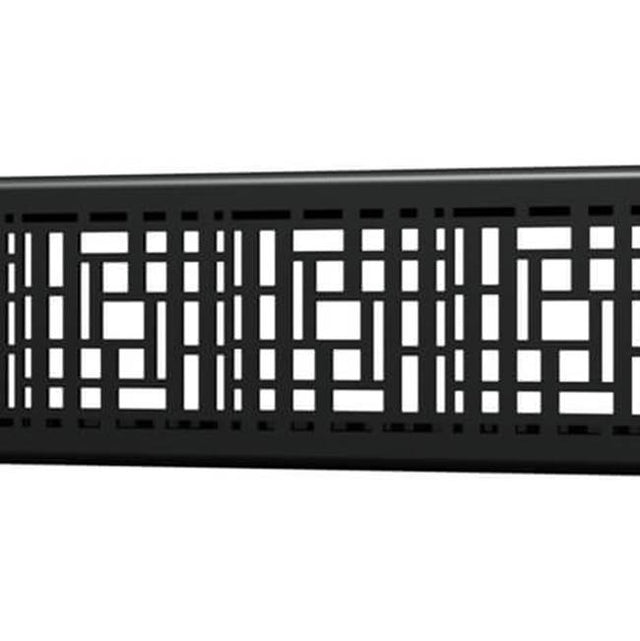 Quick Drain - Drain Cover Deco 18In Matte Black