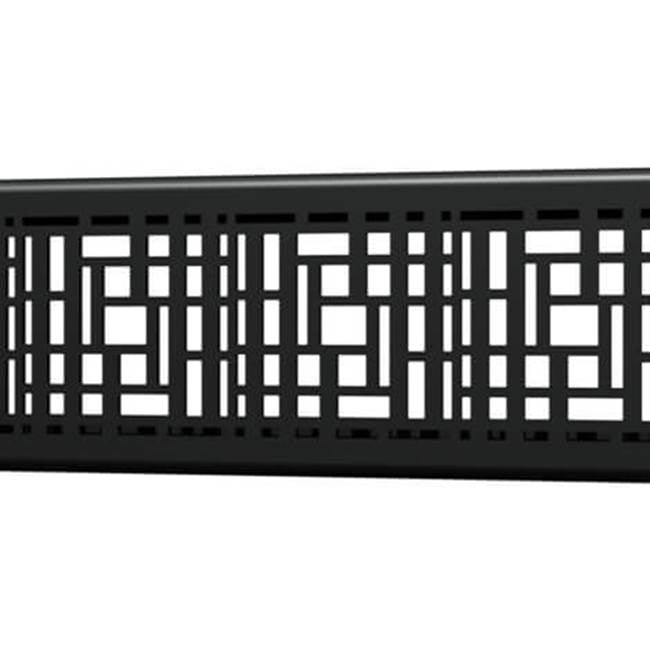 Quick Drain - Drain Cover Deco 48In Matte Black