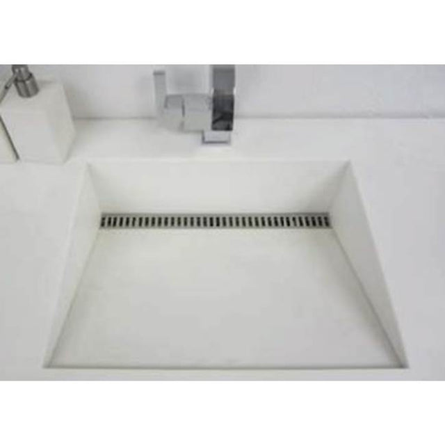 Quick Drain - Drain Body 18In Trough 20In Total Waste Outlet Centered - No Finish Group