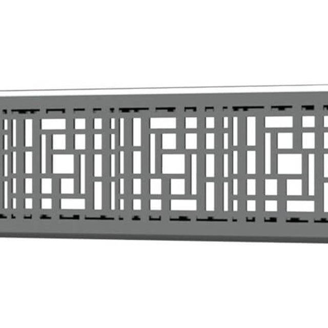 Quick Drain - Drain Cover Deco 40In Polished Ss