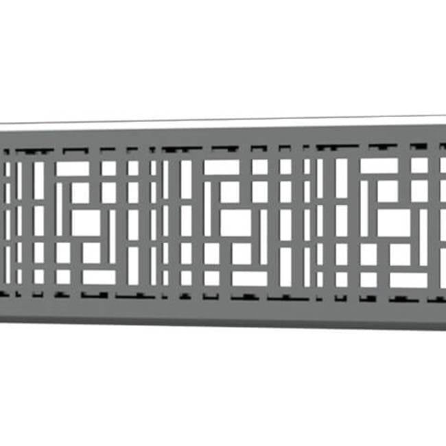 Quick Drain - Drain Cover Deco 18In Polished Ss