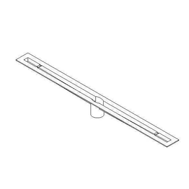 Quick Drain - Proline 27 12In Trough 29 12In Length Center Outlet Abs - No Finish Group