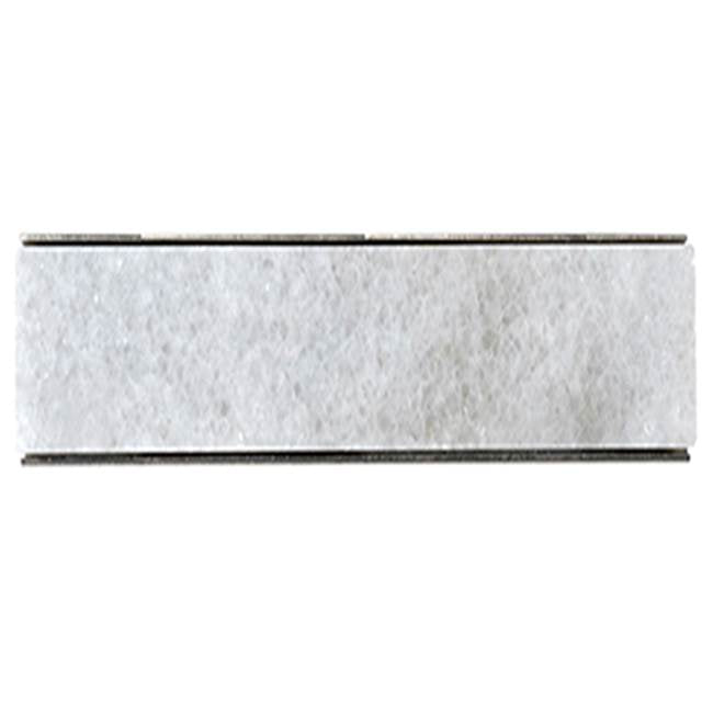 Quick Drain - Drain Cover Tilein 18In Long - Brushed Stainless Steel