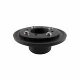 QM Drain - Cast Iron Flange Drain 2'' throat, 2'' No Hub outlet
