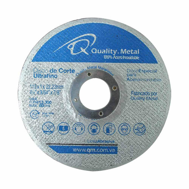 QM Drain - Stainless Steel cutting blade for Grinder
