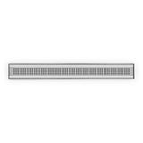 QM Drain - Bay Series. Ria Linear Drain 48''. Polished - Polished