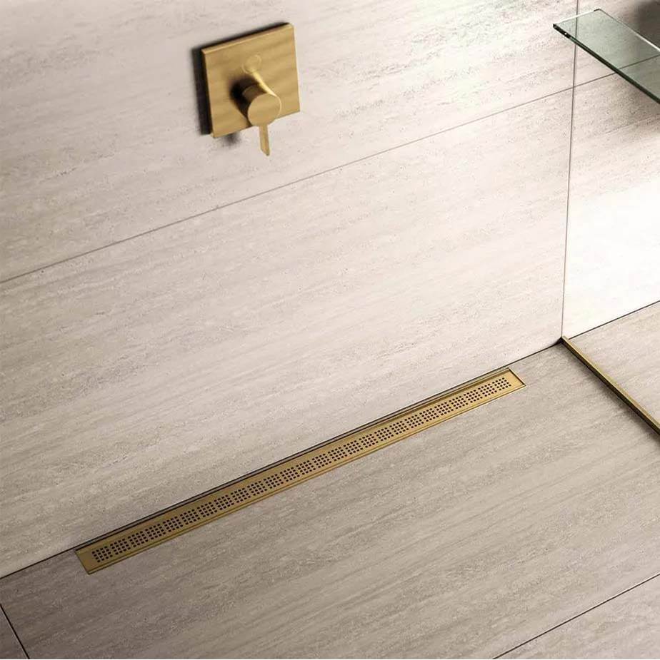 Bay Series. Ria Linear Drain 48''. Black