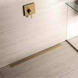 Bay Series. Ria Linear Drain 48''. Black