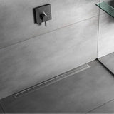 Bay Series. Ria Linear Drain 48''. Black