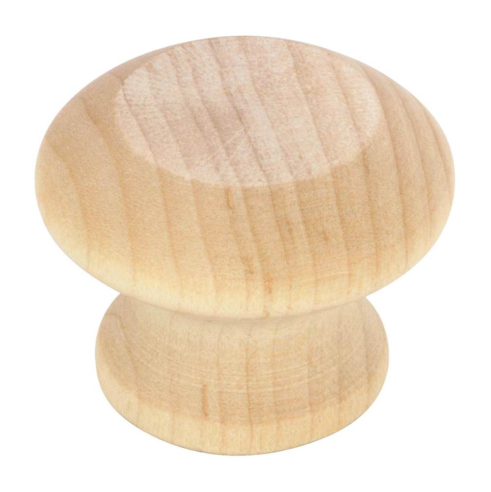 Richelieu America - Eclectic Maple Wood Knob - 138 - Maple