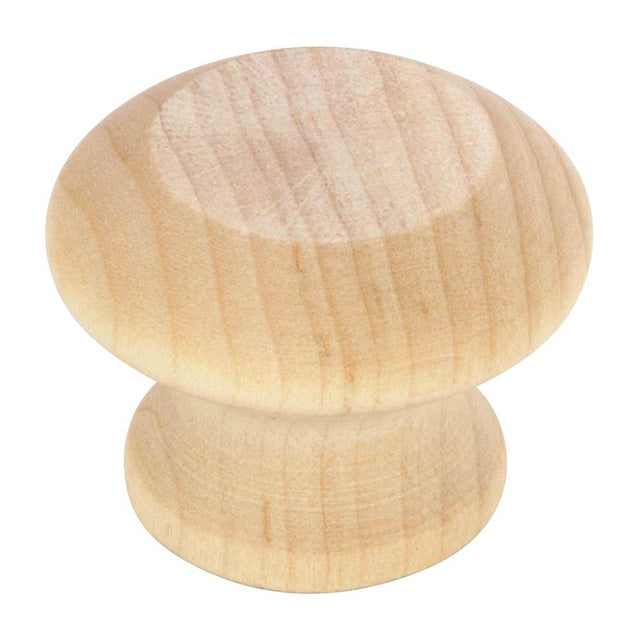 Richelieu America - Eclectic Maple Wood Knob - 138 - Maple