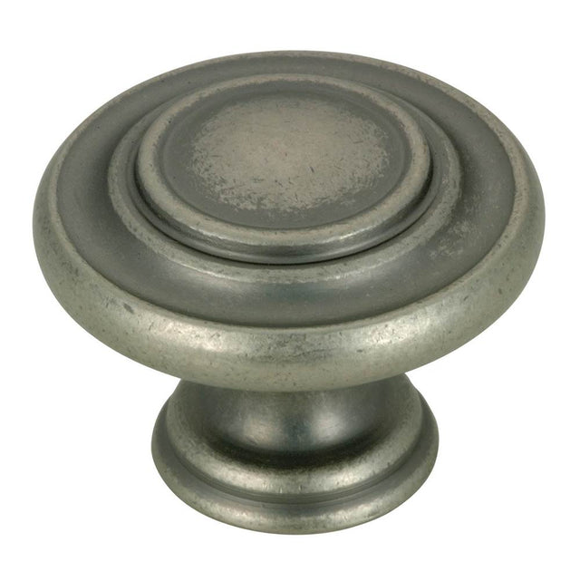Richelieu America - Traditional Metal Knob - 107 - Pewter