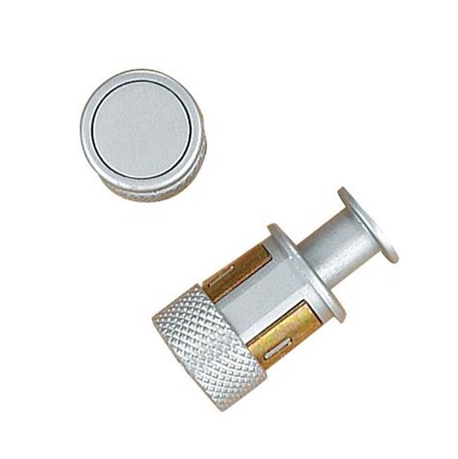 Richelieu America - Contemporary Metal Recessed Knob - 6164 - Matte Chrome