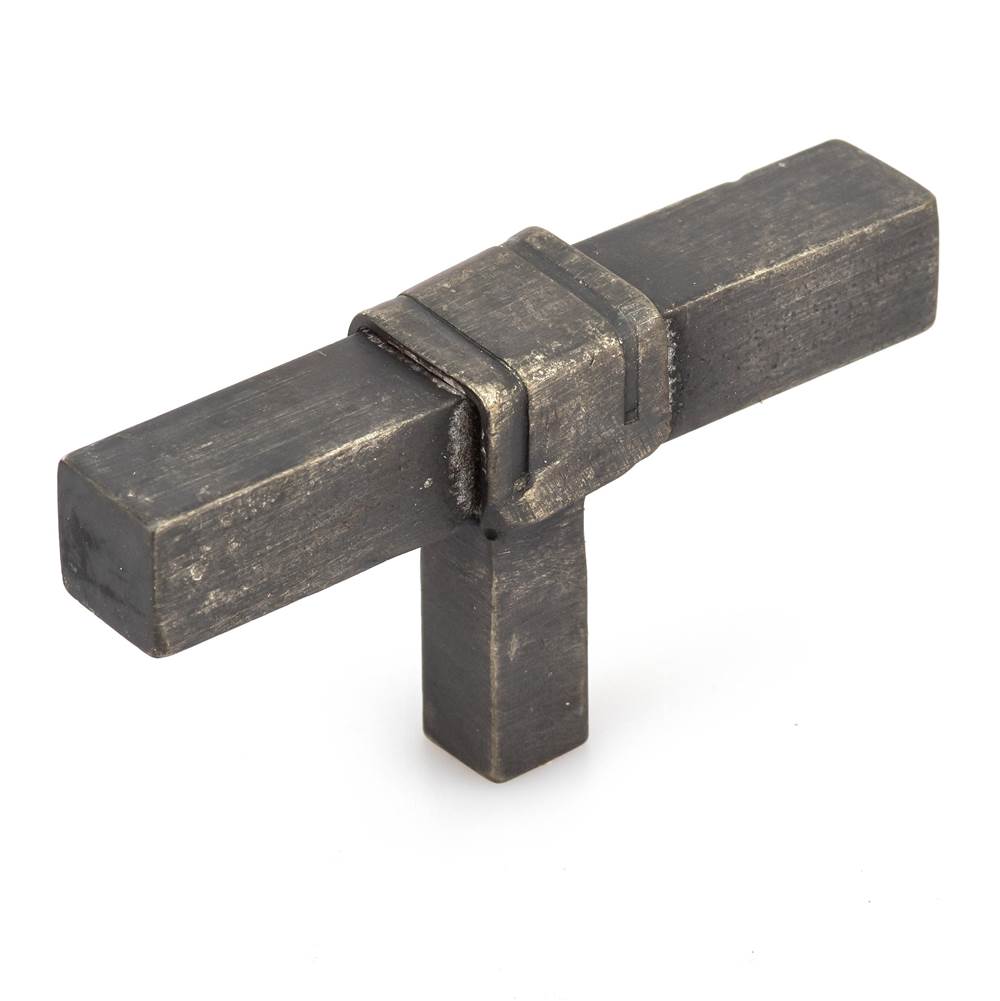 Richelieu America - Contemporary Forged Iron Knob - 4404 - Matte Black Iron