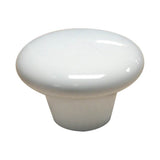 Richelieu America - Contemporary Ceramic Knob - 6006 - White