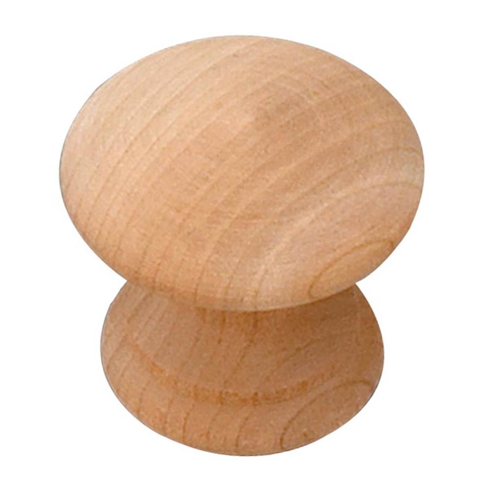 Richelieu America - Eclectic Wood Knob - 0203 - Unfinished Maple