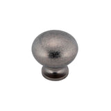 Richelieu America - Traditional Brass Knob - 4923 - Pewter