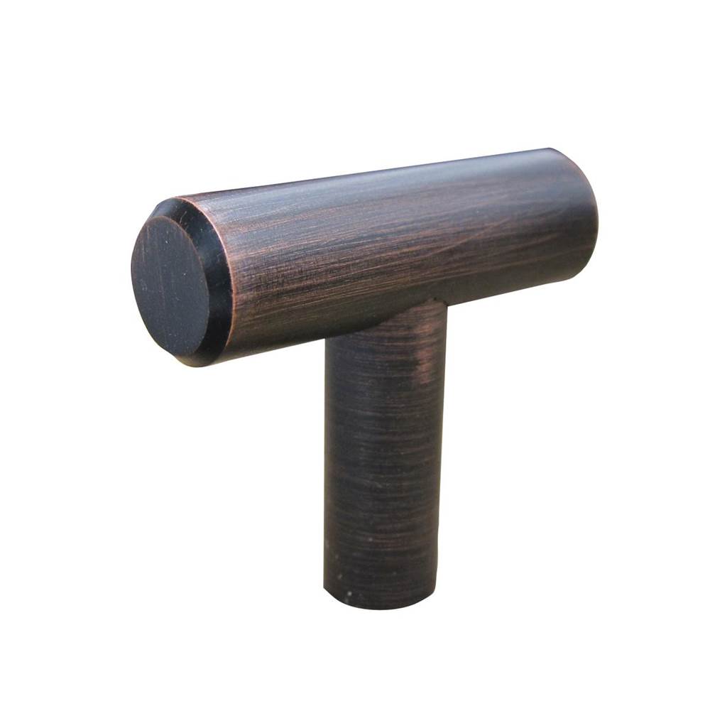 Richelieu America - Contemporary Steel Knob - 305 - Brushed Oil Rubbed Bronze