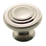 Richelieu America - Traditional Metal Knob - 107 - Brushed Nickel