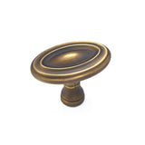 Richelieu America - Traditional Metal Knob - 7404 - Chocolate Bronze
